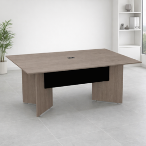 Sala de juntas de 6 a 8 personas 180 x 120 cm (Ceniza)