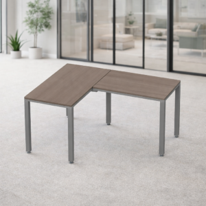 Escritorio en L Billydesk 120x150cm - Ceniza-oxford