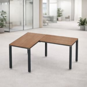 Escritorio en L Billydesk 120x150 cm Monarca Estructura Oxford