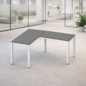 Escritorio en L Billydesk 120x150cm - Oxford-blanco