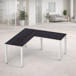 Escritorio en L Billydesk 150x150 cm Anáhuac Estructura Blanco