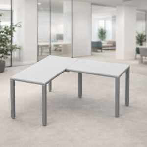 Escritorio en L Billydesk 150x150cm - Blanco-oxford