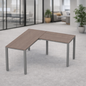 Escritorio en L Billydesk 150x150cm - Ceniza-oxford