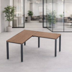 Escritorio en L Billydesk 150x150 cm Monarca Estructura Oxford