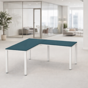 Escritorio en L Billydesk 150x150cm - Zafiro-blanco