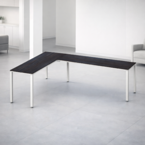 Configuración en L Billydesk 180x240cm - Anáhuac-Blanco