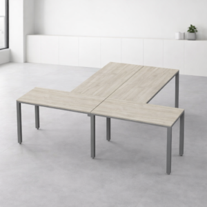 Configuración en T Billydesk 240x210cm - Encino Polar-oxford