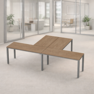 Escritorio en T Billydesk 300x180cm - Monarca-oxford