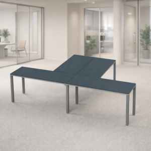 Escritorio en T Billydesk 300x180cm - Zafiro-oxford