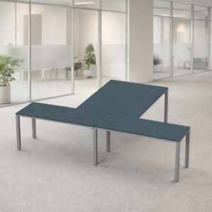 Escritorio en T Billydesk 300x210cm - Zafiro-oxford