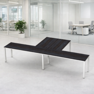 Escritorio en T Billydesk 360x180cm - Anahuac-blanco