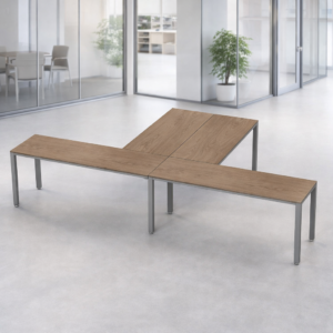 Escritorio en T Billydesk 360x210cm - Monarca-oxford