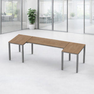 Escritorio en U Billydesk 90x270x90cm - Monarca-Oxford