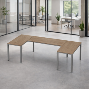 Escritorio en U Billydesk 120x270x120cm - Monarca-Oxford