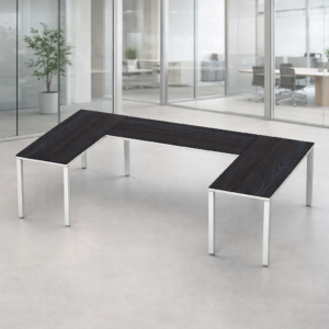 Escritorio en U Billydesk 150x270x150cm - Anáhuac-Blanco