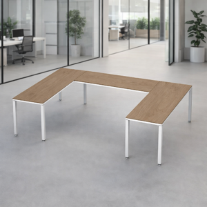 Escritorio en U Billydesk 180x270x180cm - Monarca-oxford