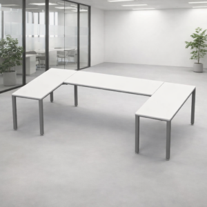 Escritorio en U Billydesk 150x300x150cm - Blanco-oxford