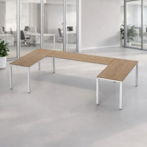 Escritorio en U Billydesk 150x300x150cm - Monarca-oxford