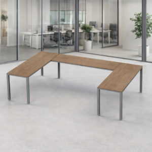 Escritorio en U Billydesk 180x300x180cm - Monarca-oxford