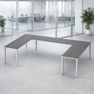 Escritorio en U Billydesk 180x300x180cm - Oxford-blanco