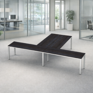 Escritorio en T Billydesk 360x240cm - Anahuac-blanco