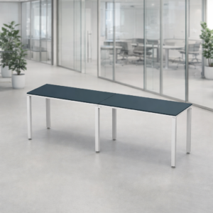 Escritorio Lineal Billydesk 240x60cm - Zafiro-blanco