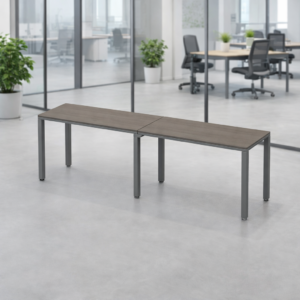 Escritorio Lineal Billydesk 240x60cm - Ceniza-oxford