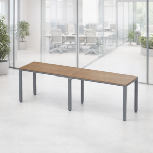 Escritorio Lineal Billydesk 240x60 cm Monarca Estructura Oxford