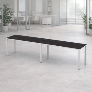 Escritorio Lineal Billydesk 300x60 cm Anáhuac Estructura Blanco