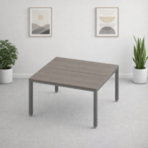 Sala de Juntas 4 personas Billydesk 120x120cm - Ceniza-oxford