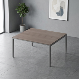 Sala de Juntas 6 personas Billydesk 150x120cm - Ceniza-oxford