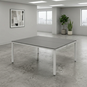 Sala de Juntas 6 personas Billydesk 150x120cm - Oxford-blanco