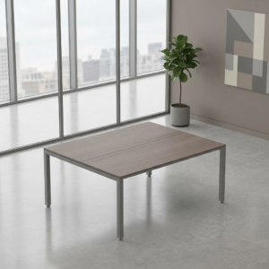 Sala de Juntas 6 personas Billydesk 180x120cm - Ceniza-oxford