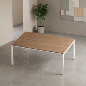 Sala de Juntas 6 personas Billydesk 180x120cm - Monarca-blanco