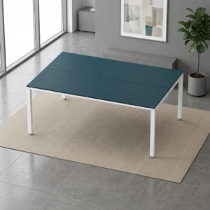 Sala de Juntas 6 personas Billydesk 180x120cm - Zafiro-blanco