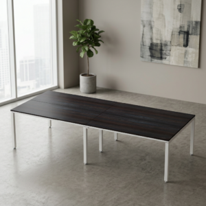 Sala de juntas 8 personas Billydesk 300 cm Anáhuac Estructura Blanca