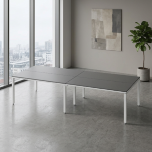 Sala de Juntas 8 personas Billydesk 300x120cm - Oxford-blanco