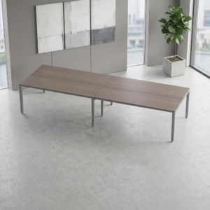 Sala de Juntas 10 personas Billydesk 360x120cm - Ceniza-oxford