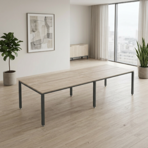 Sala de juntas 10 personas Billydesk 360 cm Encino Polar - Oxford