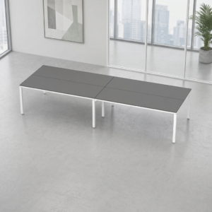 Sala de Juntas 10 personas Billydesk 360x120cm - Oxford-blanco