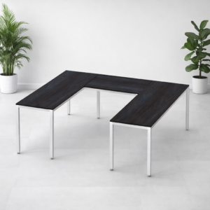 Escritorio en U Billydesk 180x210x180cm - Anahuac-blanco