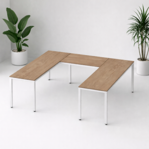 Escritorio en U Billydesk 180x210x180cm - Monarca-oxford