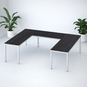 Escritorio en U Billydesk 180x240x180cm - Anahuac-blanco