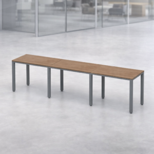 Escritorio Lineal Billydesk 270x60cm (3 personas) - Monarca-Oxford