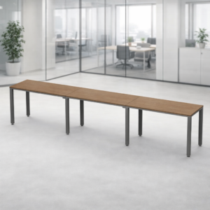 Escritorio Lineal Billydesk 360x60cm (3 personas) - Monarca-Oxford