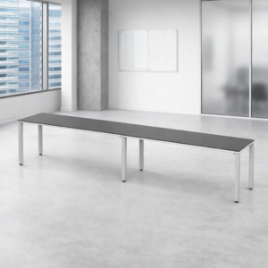 Escritorio Lineal Billydesk 360x60cm (2 personas) - Oxford-Blanco