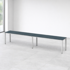 Escritorio Lineal Billydesk 360x60cm (2 personas) - Zafiro-Blanco