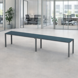 Escritorio Lineal Billydesk 360x60cm (2 personas) - Zafiro-Oxford