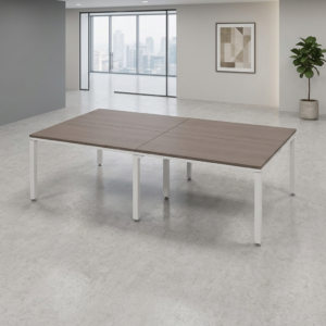 Sala de Juntas 6 personas Billydesk 240x120cm - Ceniza-blanco