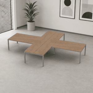 Escritorio en X Billydesk 480x360cm - Monarca-oxford